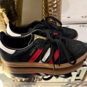adidas Samba Black Red White Sneakers